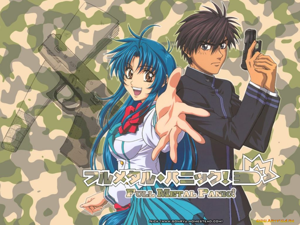 Обои Аниме Full Metal Panic, обои для рабочего стола, фотографии аниме, full,  metal, panic Обои для рабочего стола, скачать обои картинки заставки на  рабочий стол.